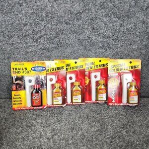 4 Wildlife Research Special Golden Estrus Buck Deer Scent Lure Doe = Trail End
